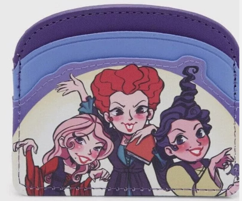 Disney Hocus Pocus Sanderson Sisters Moon Cardholder