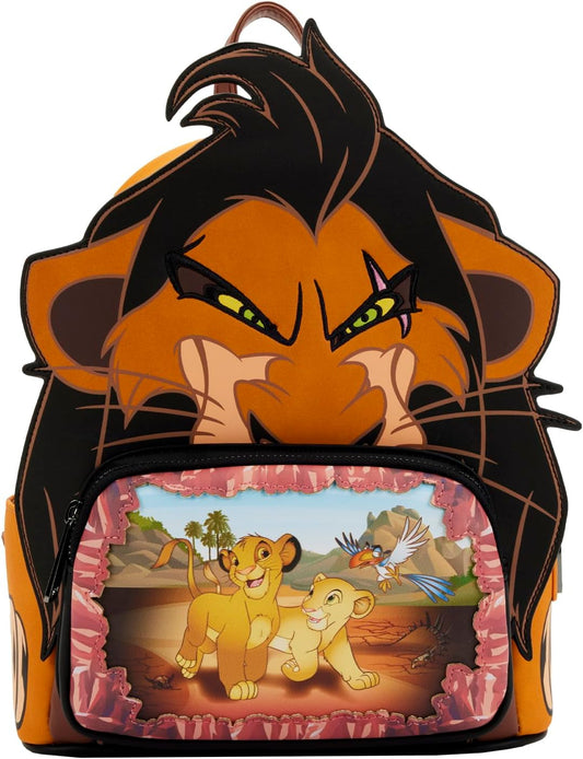 Loungefly DISNEY LION KING VILLAINS SCAR MINI BACKPACK