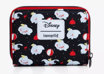 Loungefly Disney Dumbo Circus Icons Mini Zipper Wallet