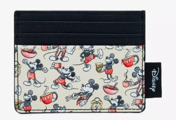 Loungefly Disney Mickey Mouse Foodie Cardholder