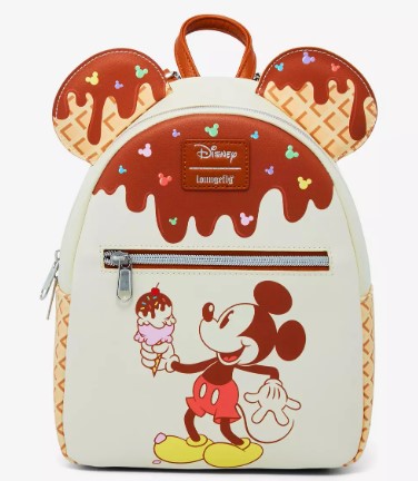 Loungefly Disney Mickey Mouse Ice Cream Mini Backpack