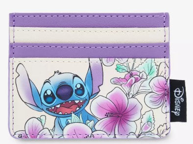 Loungefly Disney Lilo & Stitch Hibiscus Flowers Cardholder