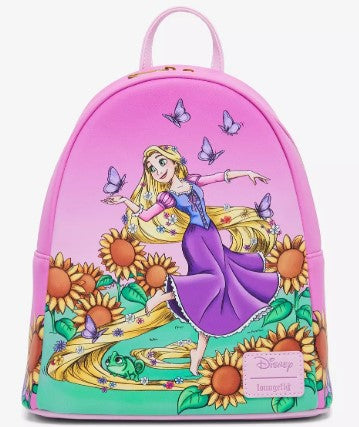 Loungefly Disney Tangled Sunflower Field Mini Backpack