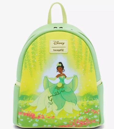 Loungefly Disney The Princess And The Frog Tiana Flower Mini Backpack